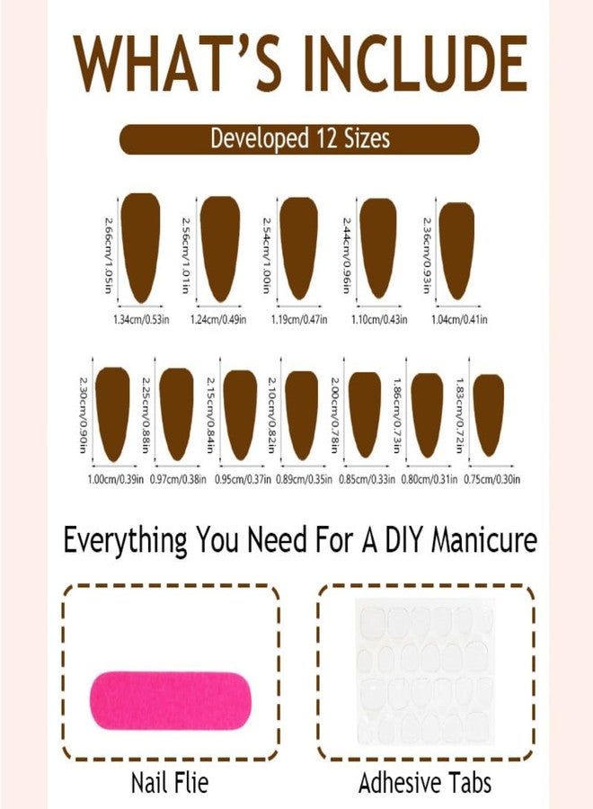 Sevgob Christmas Press on Nails Medium Almond Nails Press on with Cute Candy Design Glossy Red Glitter Glue on Nails Cat Eye False Nail Reusable Full Cover Winter Xmas Fake Nail for Women Manicure 24Pcs - Image 4